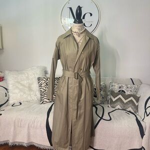 Burberry Tan Trench Coat